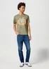 Wrangler Americana Tee Dusty Olive