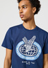 Wrangler Americana Tee Navy - 112355047