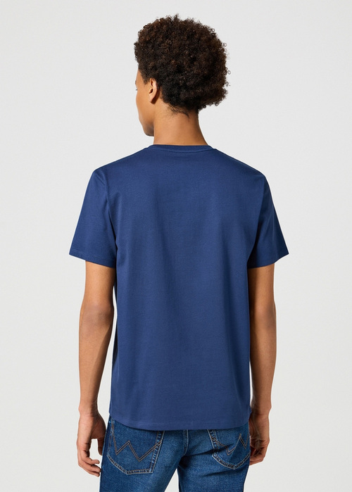 Wrangler Americana Tee Navy - 112355047