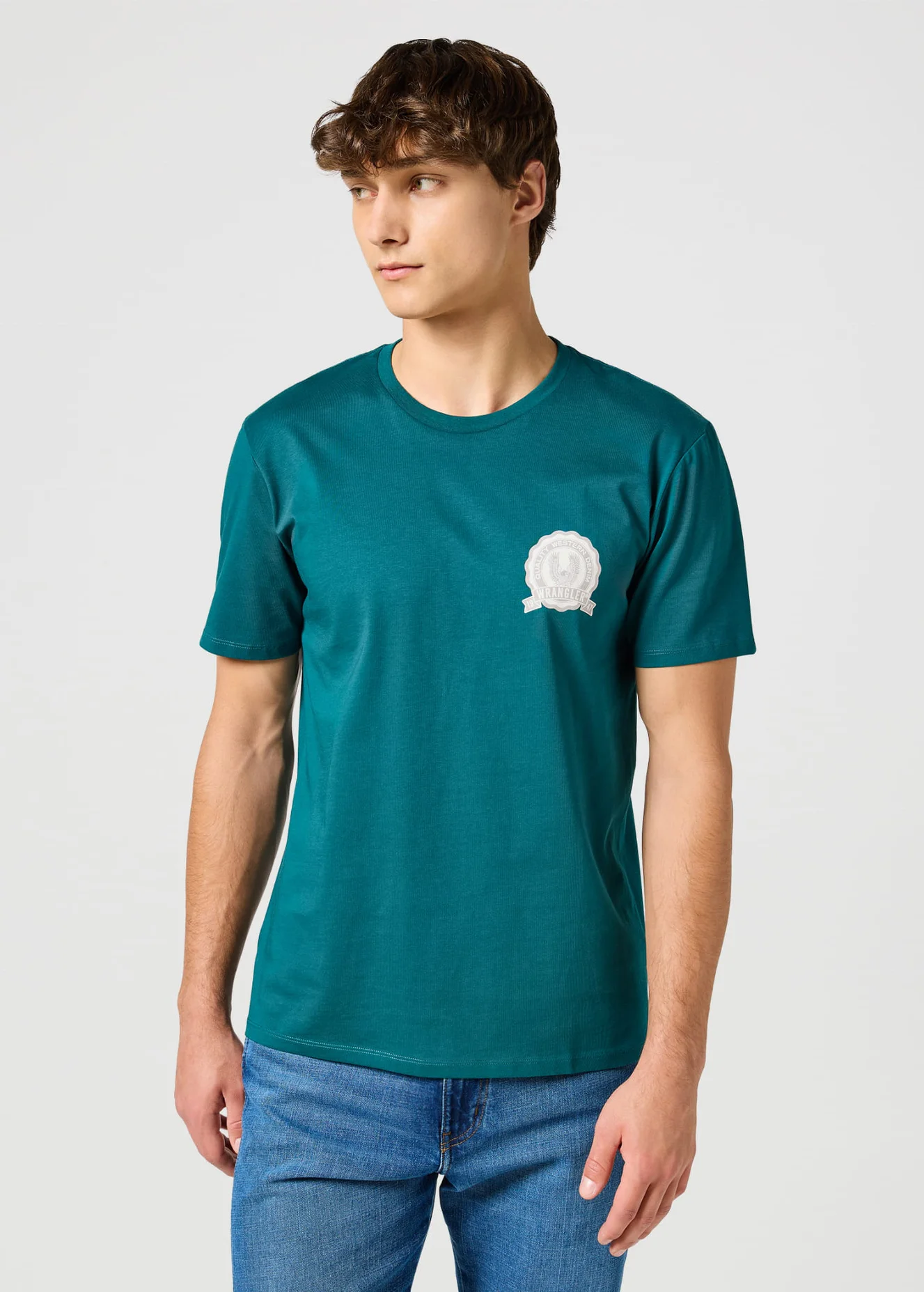Wrangler Graphic Tee Dark Teal