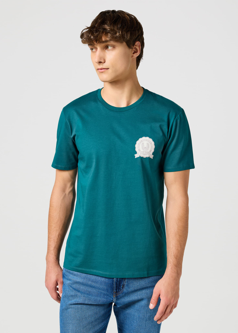 Lee Graphic Tee Dark Teal - 112355036