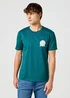 Wrangler Graphic Tee Dark Teal