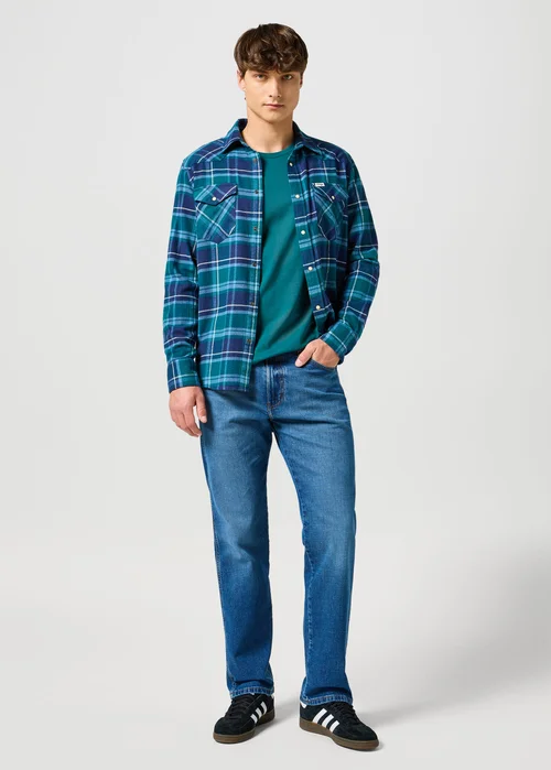 Wrangler Graphic Tee Dark Teal