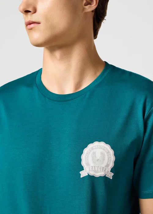 Wrangler Graphic Tee Dark Teal