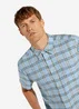 Wrangler Ss 1pkt Shirt Cerulean