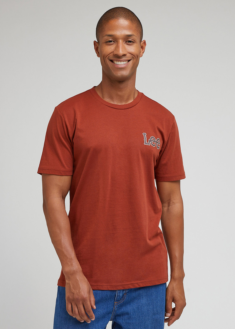 Lee Essential Short Sleeve Tee Sweet Maple - 112342481