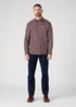 Wrangler One Pocket Shirt Dahlia
