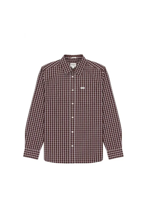 Wrangler One Pocket Shirt Dahlia