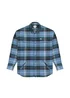 Wrangler Overshirt Captains Blue Check
