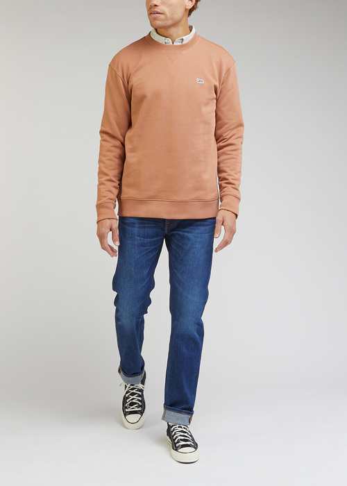 Lee Plain Crew Sweatshirt Cider - L81IFWA08