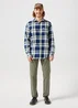 Wrangler One Pocket Shirt Yellow Indigo