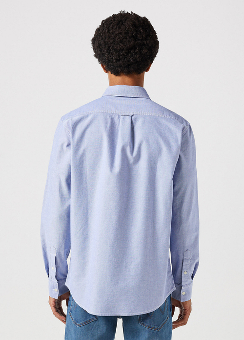 Lee Long Sleeve Shirt Oxford Blue - 112350481