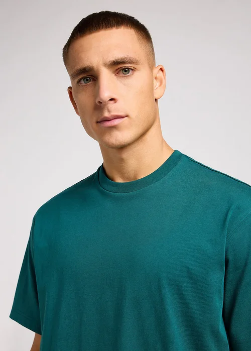 Lee Plain Loose Tee Evergreen