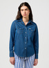 Wrangler Heritage Shirt Barel Blue - 112351960