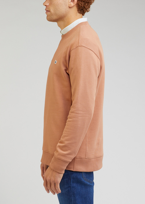 Lee Plain Crew Sweatshirt Cider - L81IFWA08