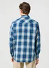 Wrangler Western Shirt Buffalo Indigo Check