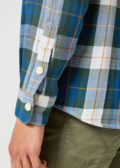 Wrangler Two Pocket Shirt Green