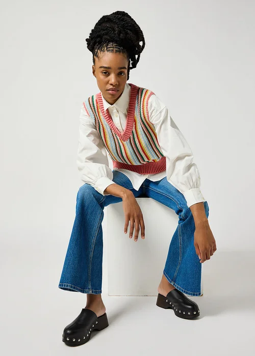 Wrangler Cool Girl Shirt Worn White