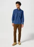 Wrangler Western Shirt Dark Stone