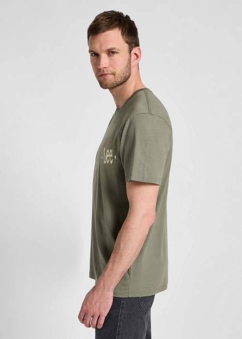 Lee Big Logo Tee Olive Grove - 112355655