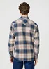 Wrangler Western Shirt Navy Red Check