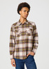 Wrangler Western Shirt Gingerbread - 112357247