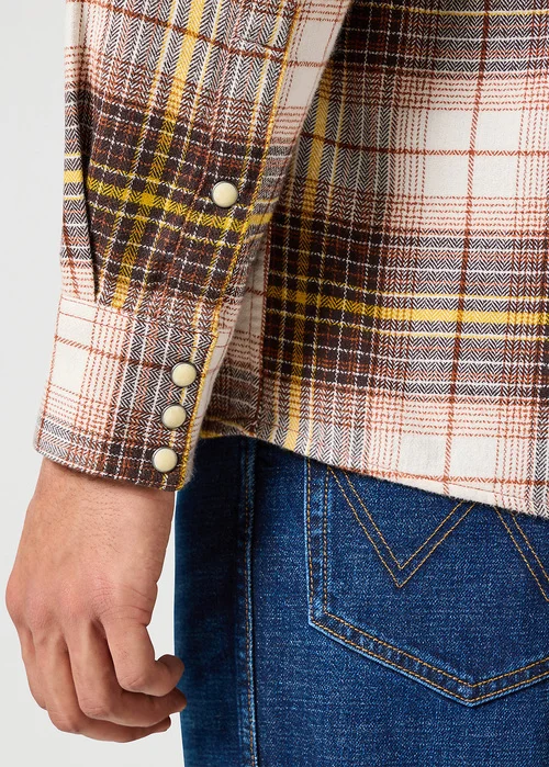 Wrangler Western Shirt Gingerbread