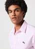 Wrangler Short Sleeve One Pocket Shirt Pink Stripe - 112350487