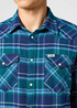 Wrangler Western Shirt Deep Tea - 112356766