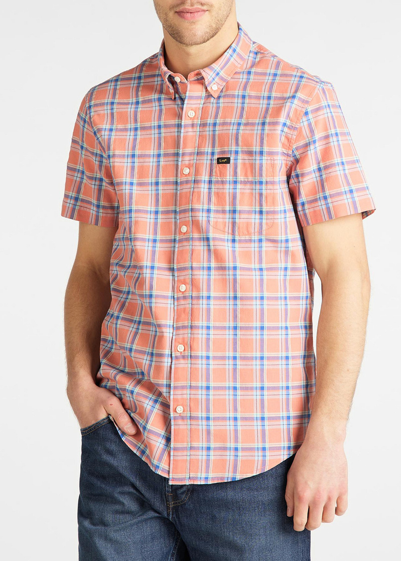 Lee Button Down Paprika - L886DGNI