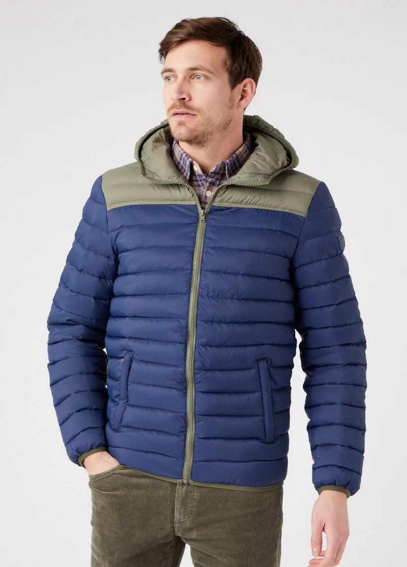Wrangler Puffer Jacket Navy