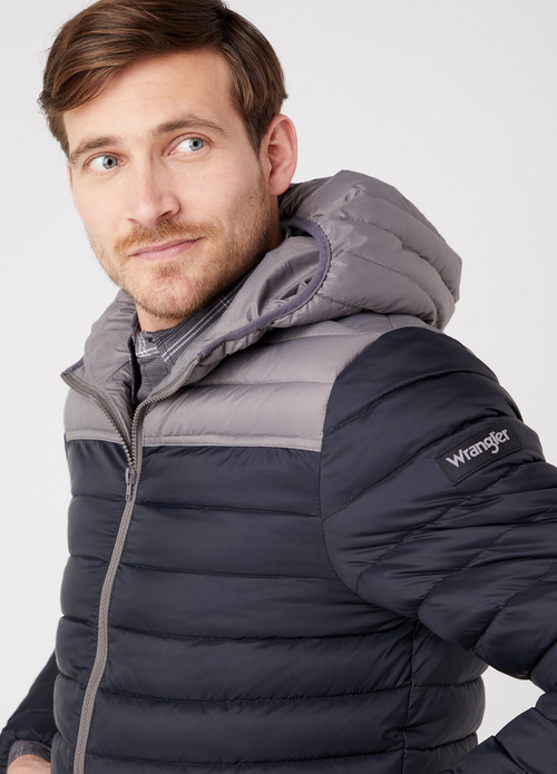 Wrangler Puffer Jacket Black - W4B1WA100