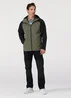 Wrangler Atg Rain Jacket Dusty Olive