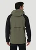Wrangler Atg Rain Jacket Dusty Olive