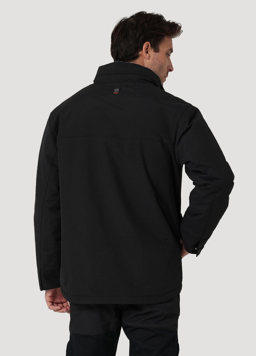 Wrangler Atg Stowable Hood Parka Black - W4P2ED100