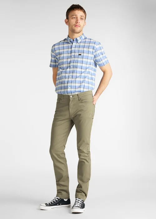 Lee Button Down Summer Blue