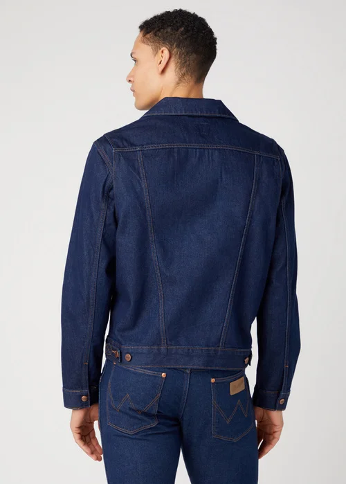 Wrangler 124mj Western Jacket Rinse