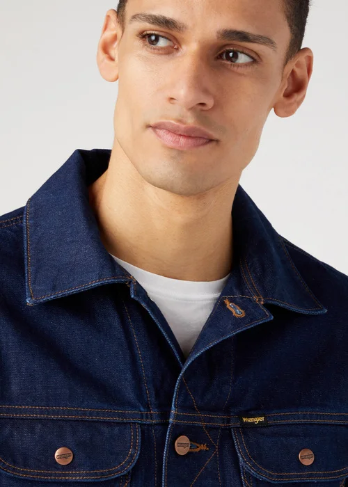 Wrangler 124mj Western Jacket Rinse