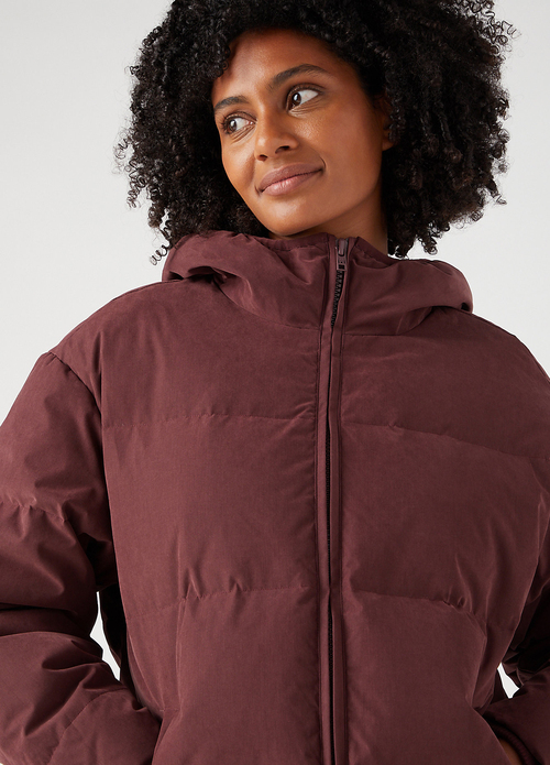 Wrangler Embossed Puffer Dahlia - W4I8XFH45