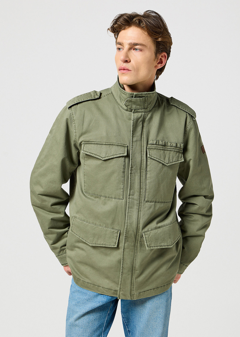 Wrangler Field Jacket Dusty Olive - 112357273