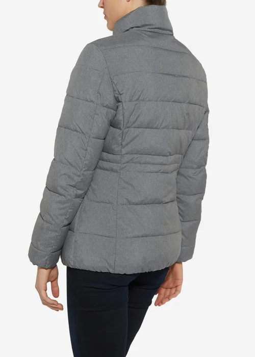 Wrangler Short Puffer Mid Grey Mel