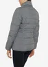 Wrangler Short Puffer Mid Grey Mel