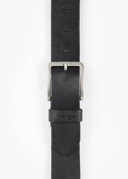 Wrangler Structured Belt Black