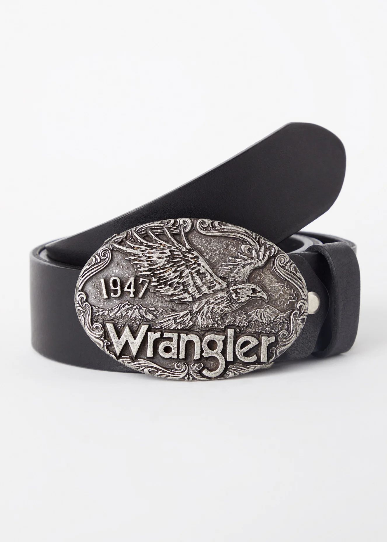 Wrangler Eagle Belt Black