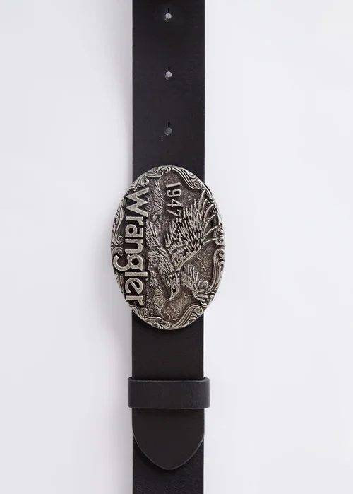Wrangler Eagle Belt Black