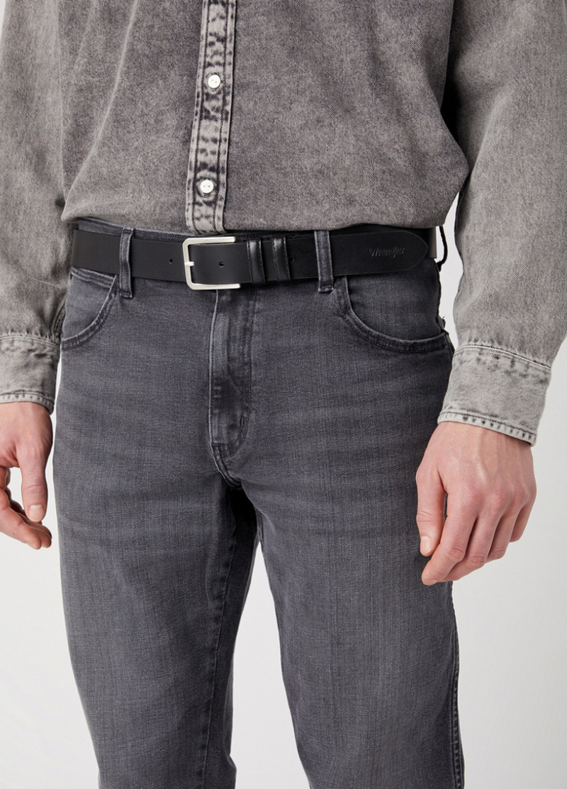 Wrangler Slim Belt Black - W0N4US100