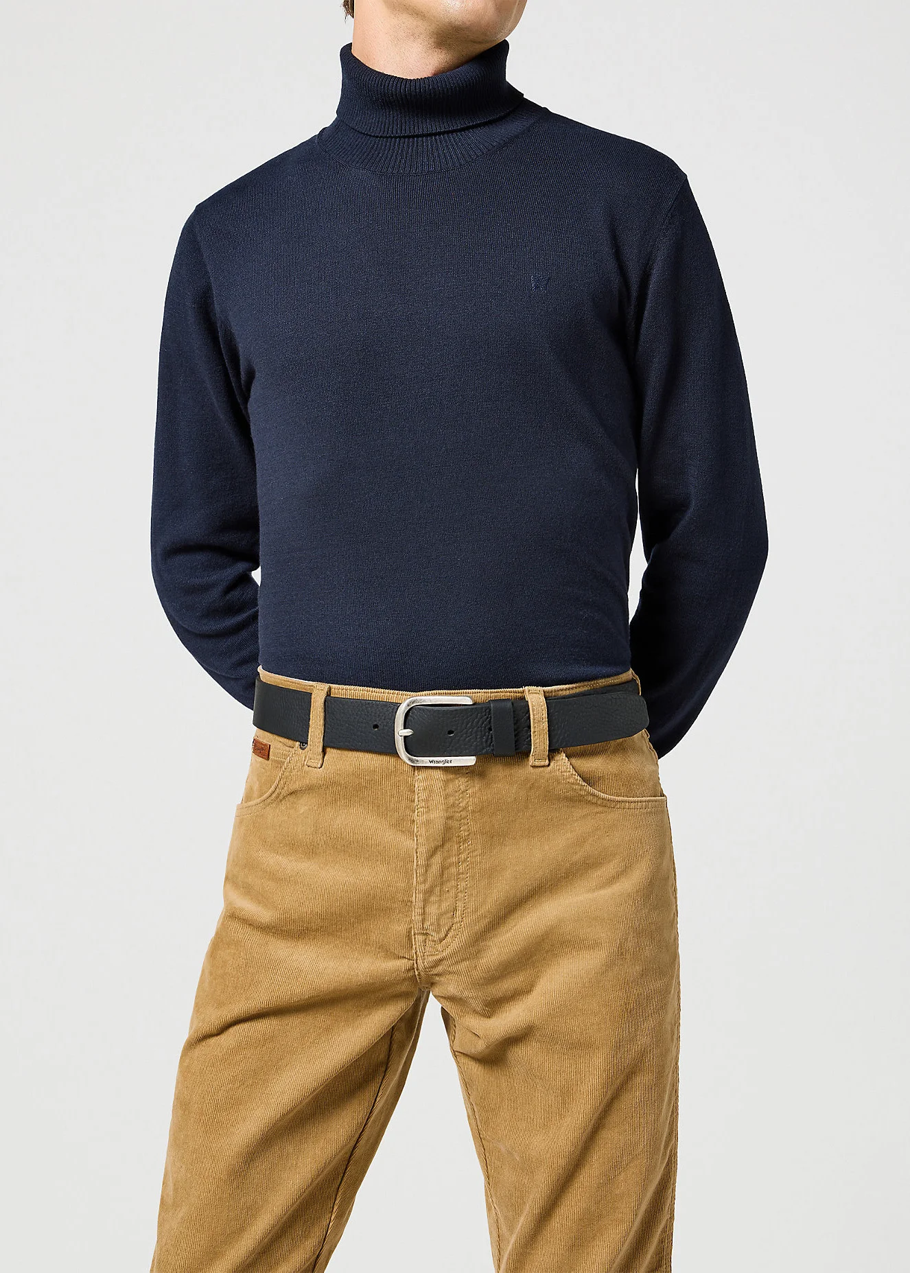 Wrangler Full Grain Belt Black