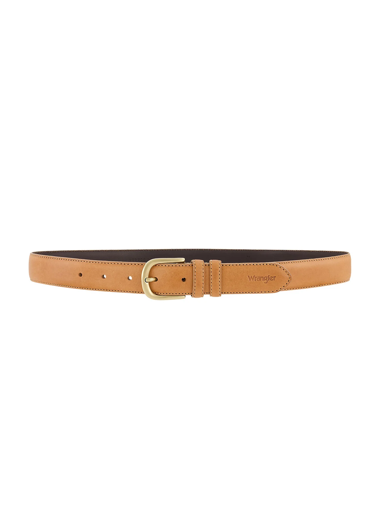 Wrangler Bombato Belt Dark Cognac