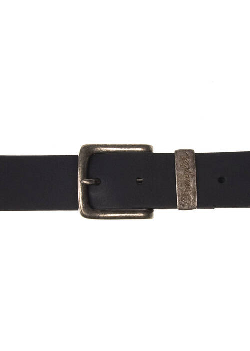 Wrangler Basic Metal Loop Czarny - W0080US01