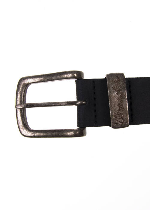 Wrangler Basic Metal Loop Czarny - W0080US01